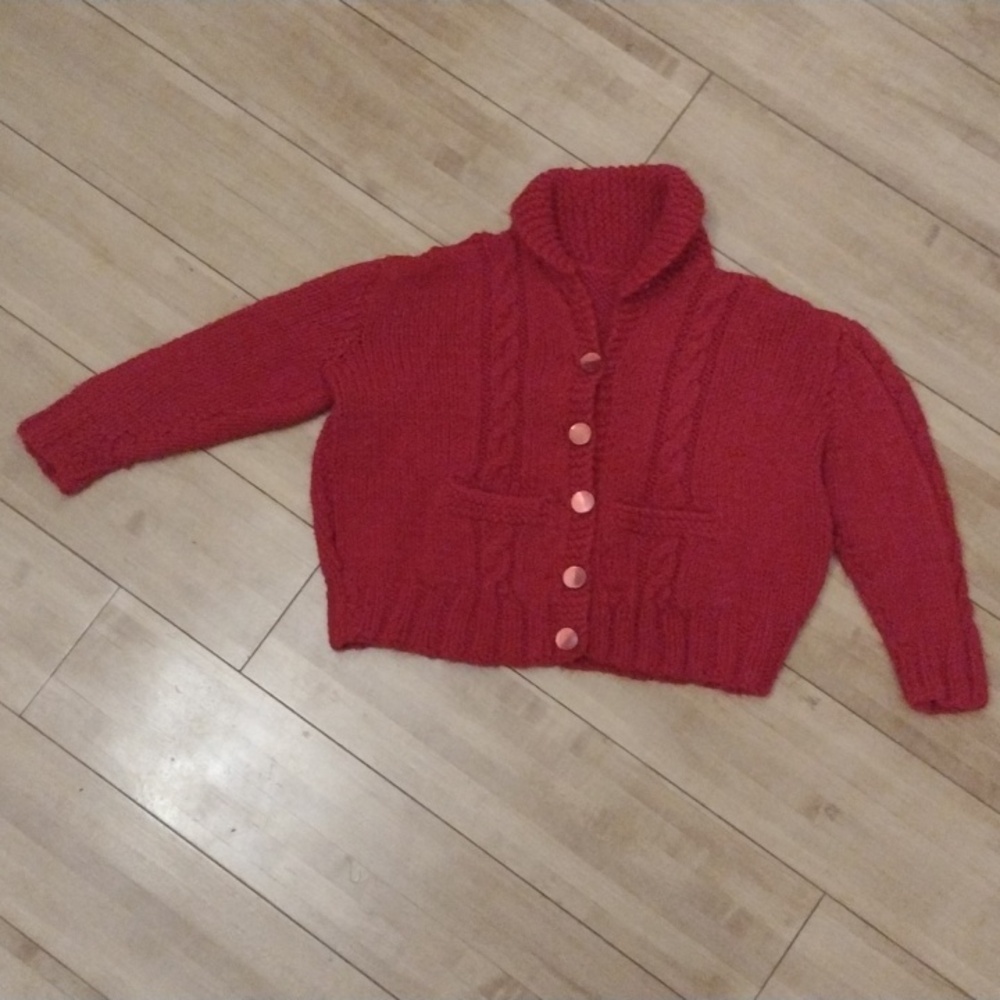 Handmade Toddler Cardigan